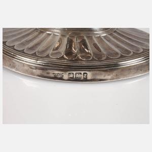 England Paar klassizistische Silberleuchter