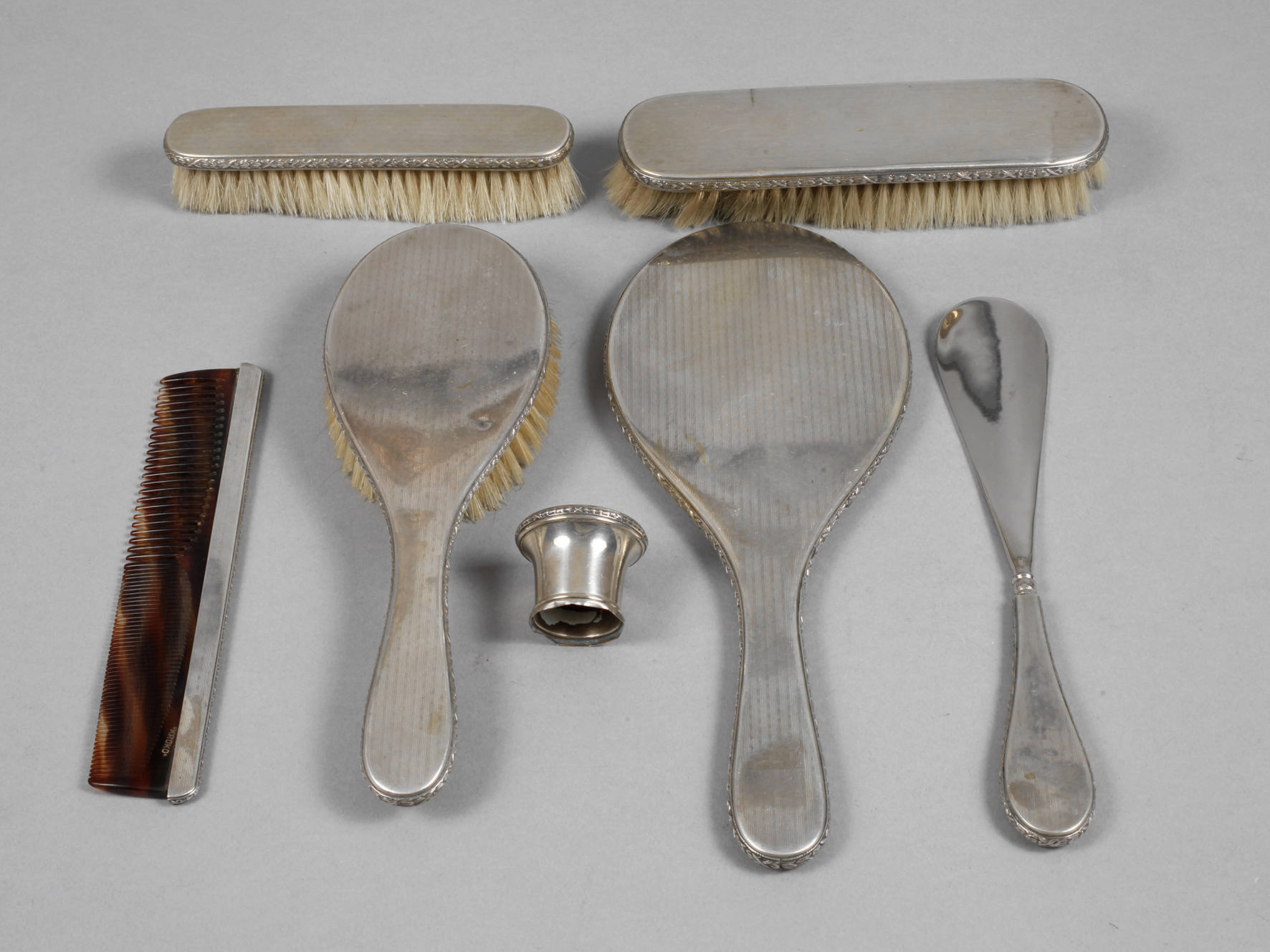 Frisiergarnitur Silber