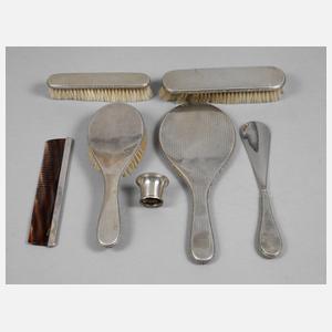 Frisiergarnitur Silber