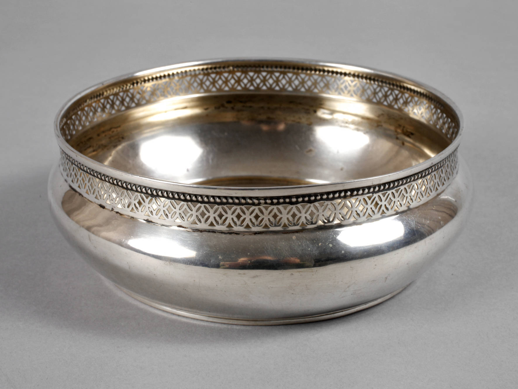 Silber Schale Art Déco