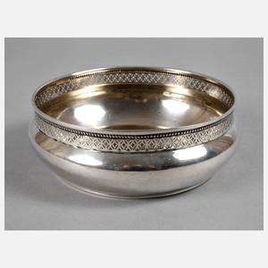 Silber Schale Art Déco