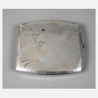 Zigarettendose Silber111