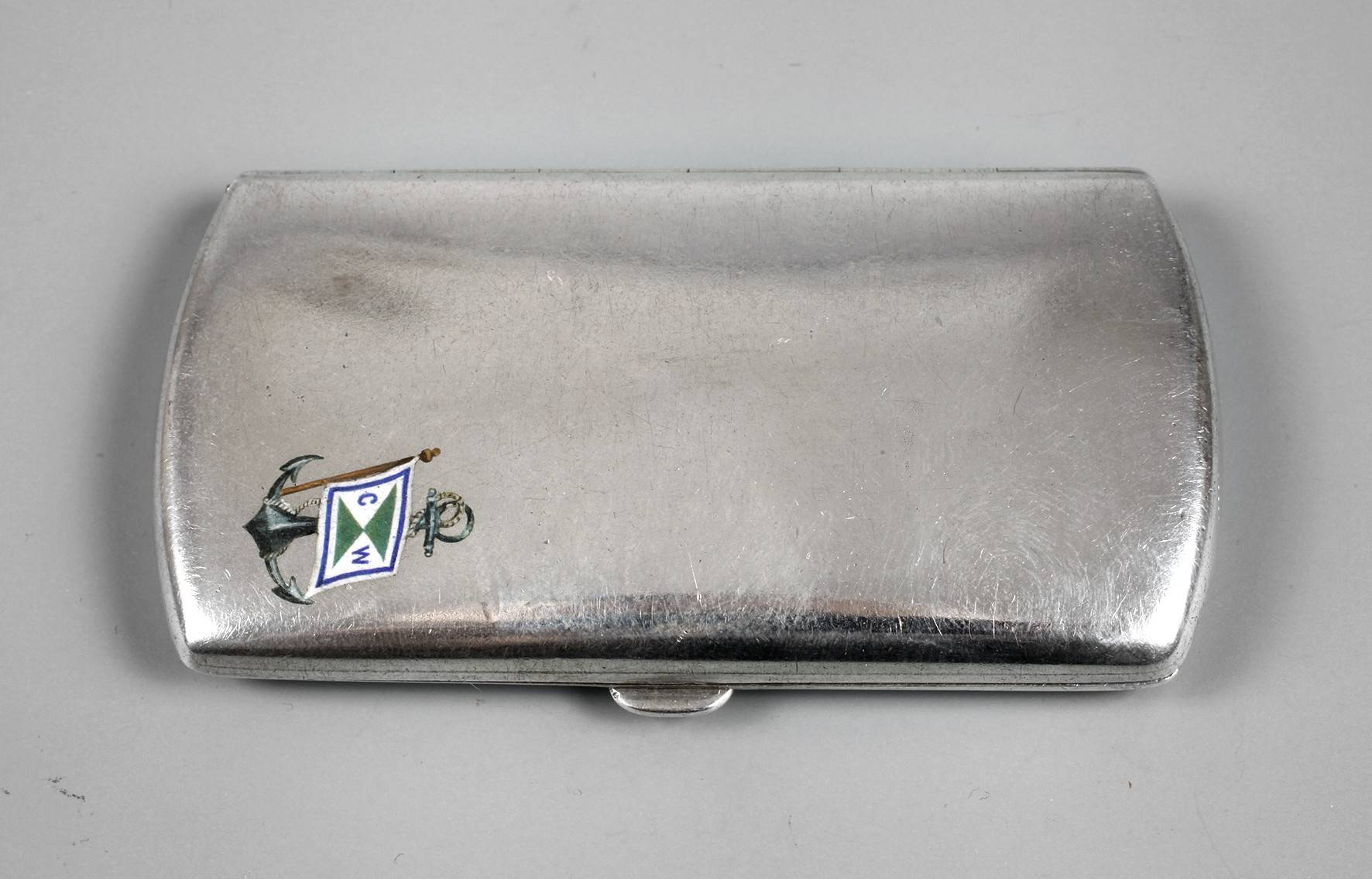 Zigarettenetui Silber