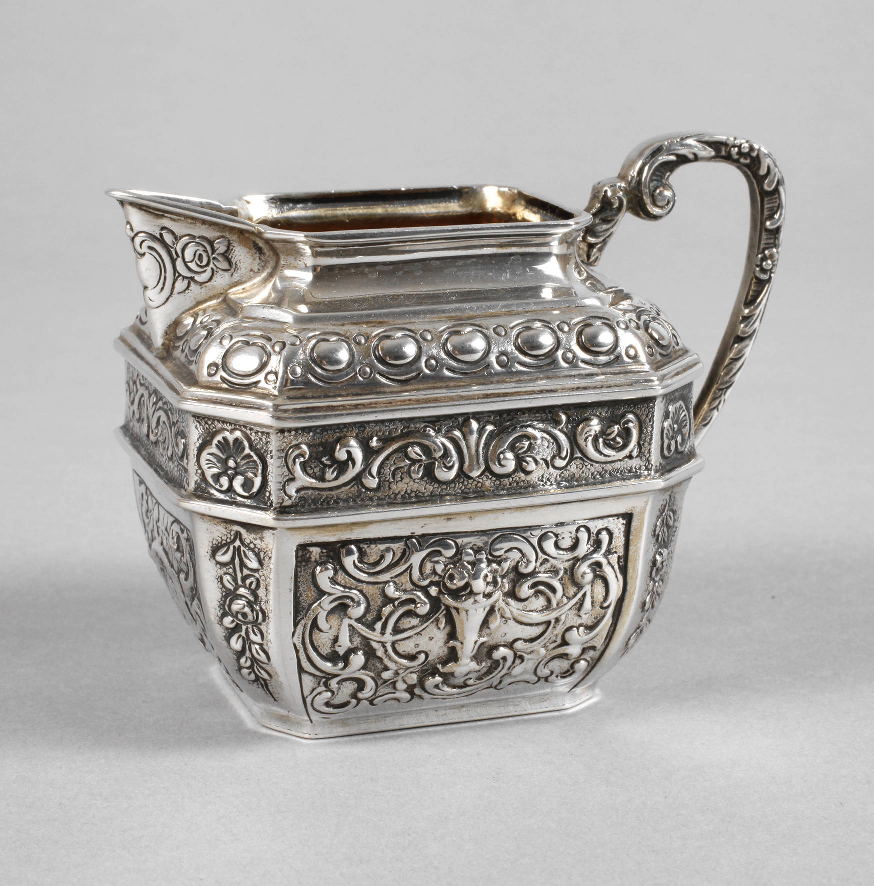 Sahnekännchen Silber