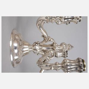 Silberleuchter 5-flammig