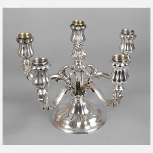 Silberleuchter 5-flammig
