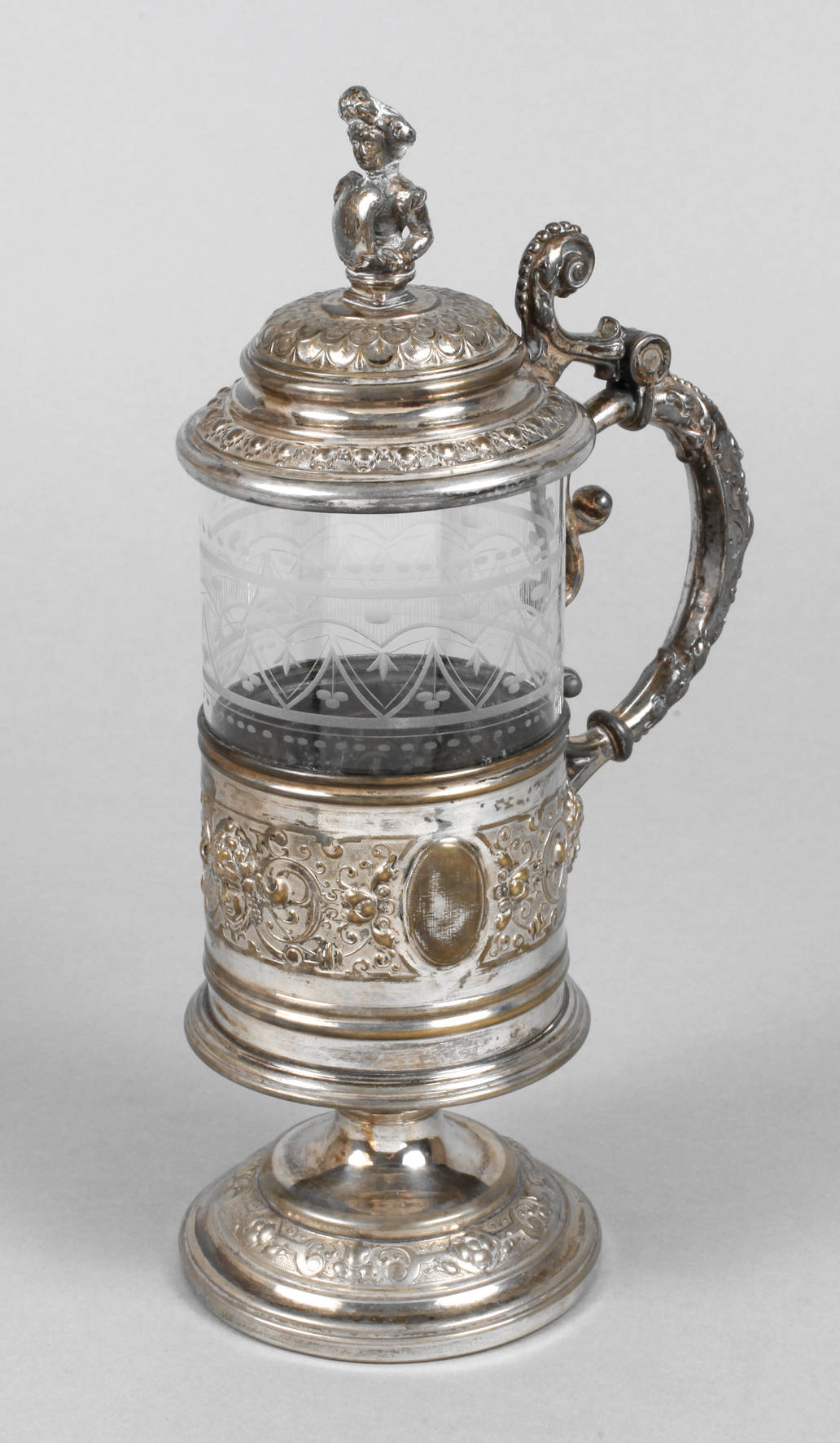 WMF Geisslingen Bierkrug Historismus