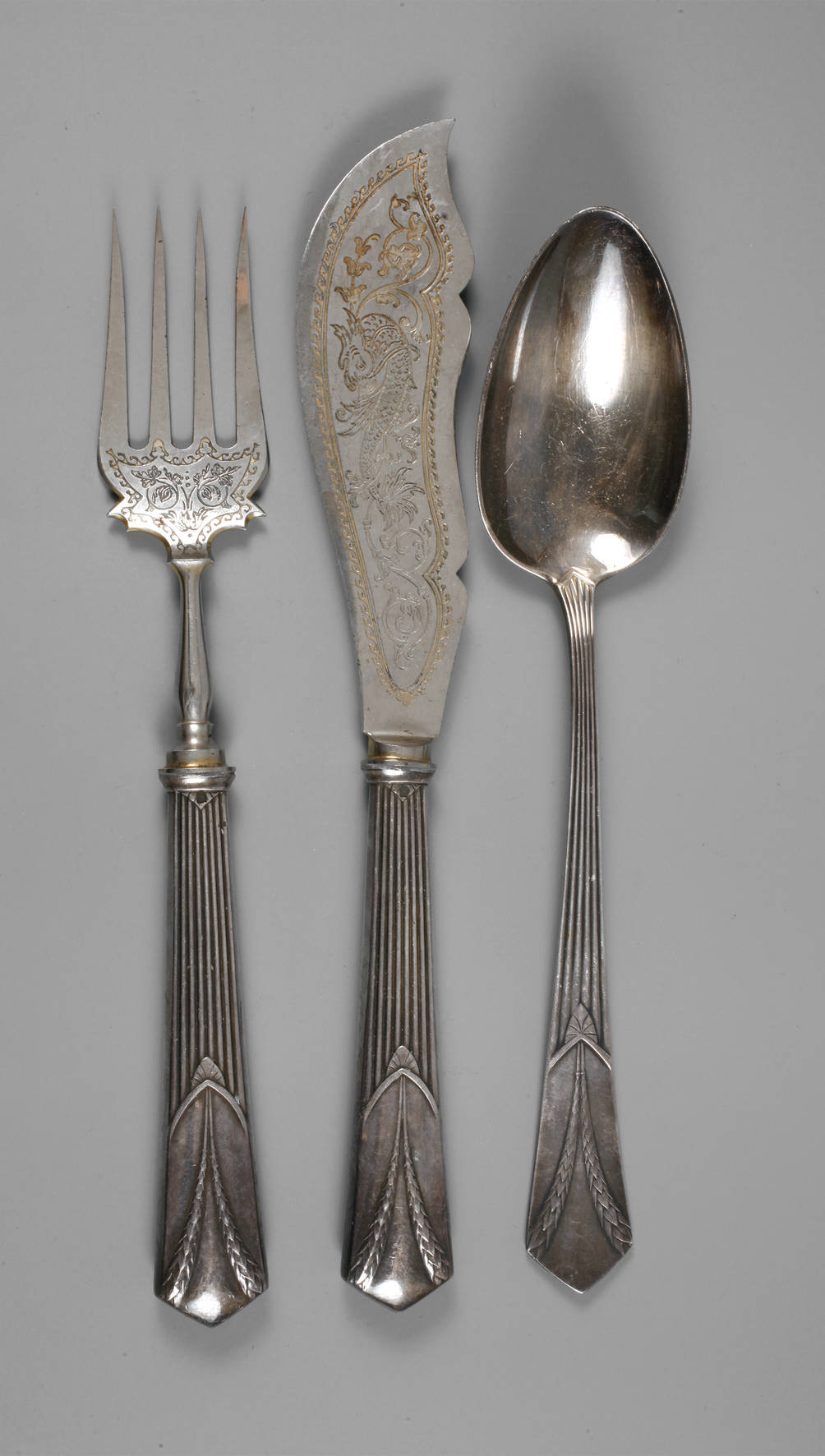 WMF Geisslingen drei Vorlegeteile