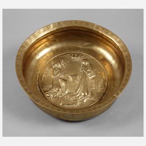 Tiefe Taufschüssel um 1600