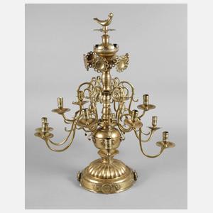 Großer musealer Tischkerzenleuchter Nürnberg