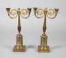 Paar klassizistische Kerzenleuchter