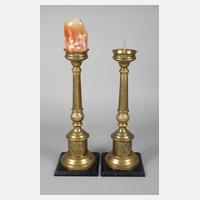 Paar große Kirchen Leuchter111