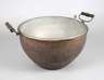 Große Kupferschüssel mit Warmhaltefunktion