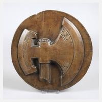 Bronzerelief Merowinger Axt111