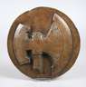 Bronzerelief Merowinger Axt