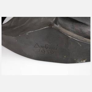 Gustinus Ambrosi-Eisenstadt, Bacchus auf einem Stein sitzend