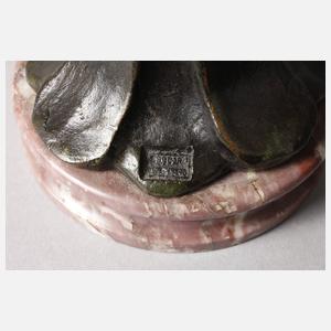 Louis-Emile Cacheux, Ritt auf dem Glücksschwein