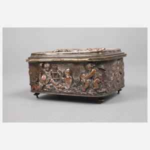 Louis-Emile Cacheux, Ritt auf dem Glücksschwein