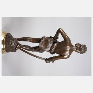 Eugène Marioton, David mit dem Kopf des Goliath