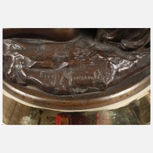 Eugène Marioton, David mit dem Kopf des Goliath