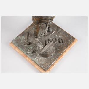 Hans Müller Bronze Hufschmied