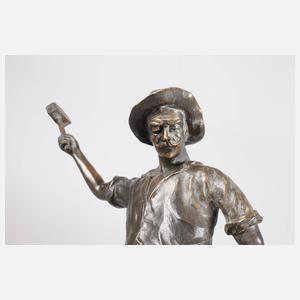 Hans Müller Bronze Hufschmied