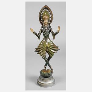 Asiatische Tänzerin