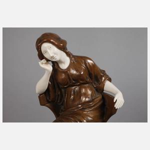 Chryselephantin, die Sinnende