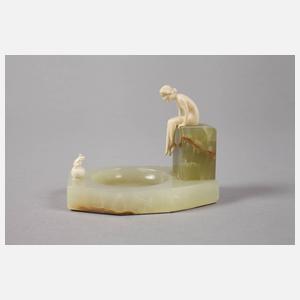 Ferdinand Preiss attr. Sitzende mit Froschkönig