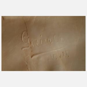 Daniel Greiner, Alabasterfigur Mutter mit Kind