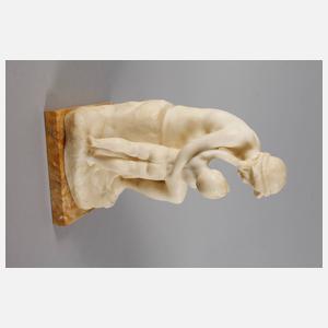 Daniel Greiner, Alabasterfigur Mutter mit Kind