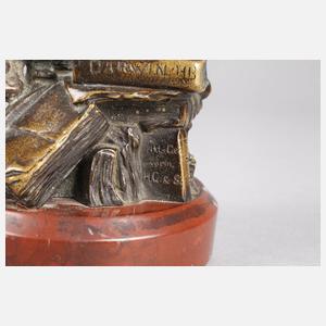 Hugo Reinhold, Bronze Affe ”Eritis Sicut Deus”