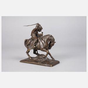 Théodore Gechter, Affe als Jockey