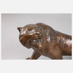 F. Riecke Dresden Tiger Bronze