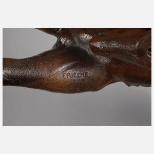 F. Riecke Dresden Tiger Bronze