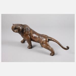 F. Riecke Dresden Tiger Bronze
