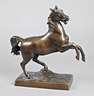 Figur steigender Hengst