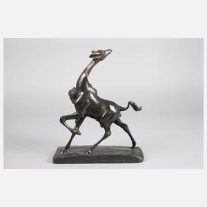 Fritz Behn, Löwe und Giraffe