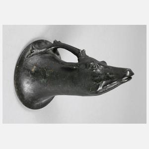 Rhyton als Hirsckopf