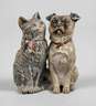 Wiener Bronze Katze & Mops