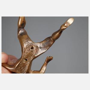 Erotische Wiener Bronze Trinkende