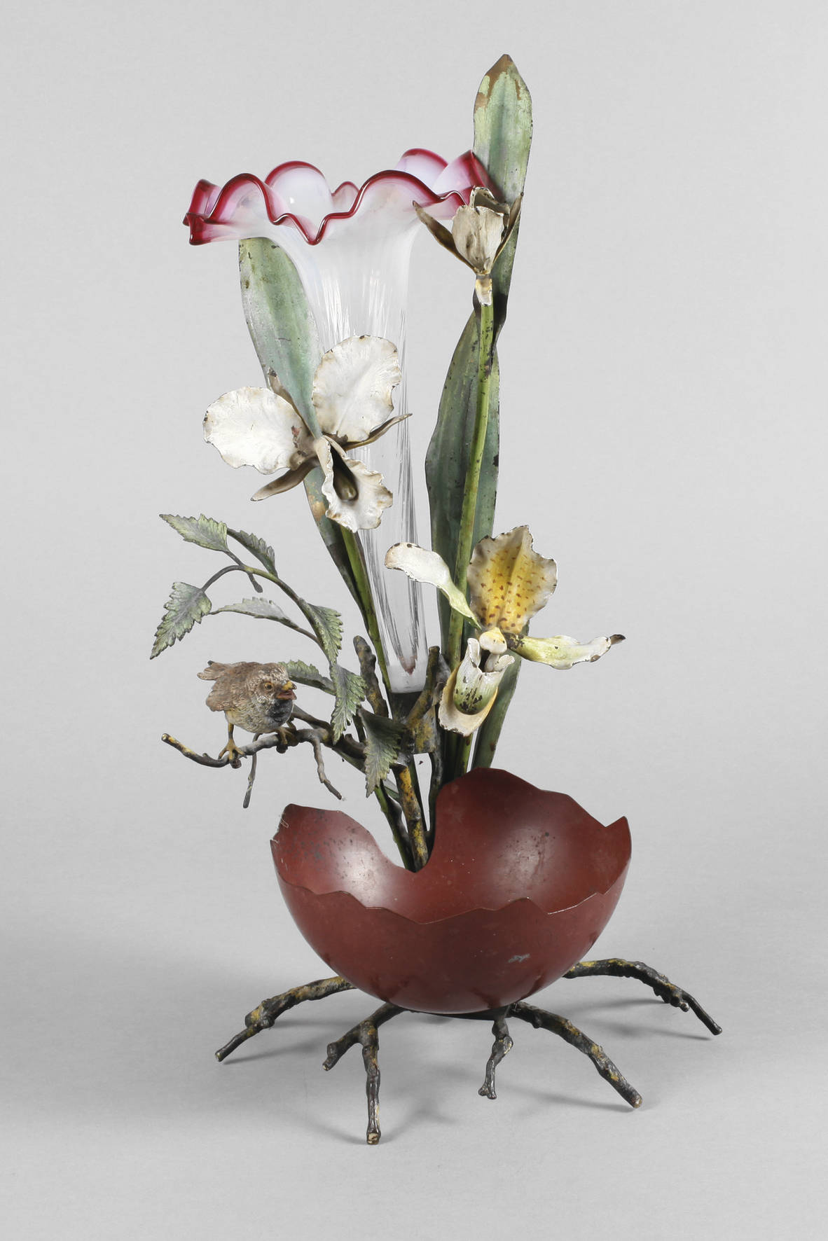 Wiener Bronze große Vertikoschale