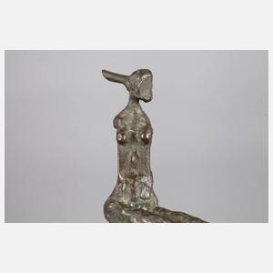 Herbert Kämper, sitzender weiblicher Akt