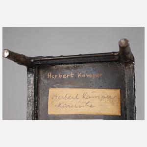 Herbert Kämper, sitzender weiblicher Akt