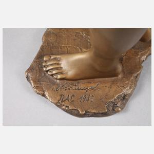 Prof. Erwin A.Schinzel, Mädchenplastik