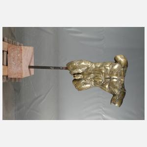 Großer Bronzetorso
