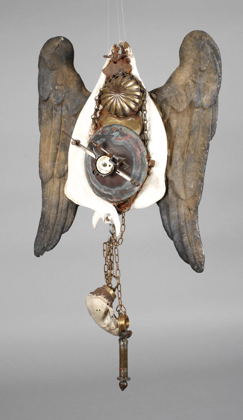 Abstrakte Komposition im Stil der Fluxus Bewegung