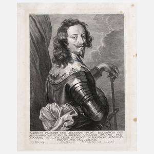 Schelte Adams Bolswert, Portrait Prinz Albert von Aremberg