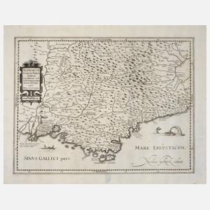 Nicolaes Geylekerck, Karte Südfrankreich 1624