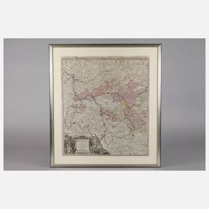 Johann Baptist Homann, Karte Fränkischer Kreis